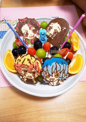 鬼滅の刃ケーキ2021-レシピのメイン写真