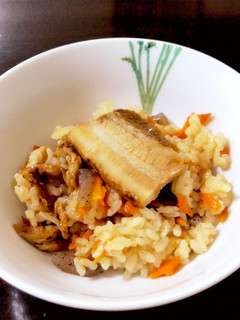 作り置き角煮で炊き込みご飯-レシピのメイン写真
