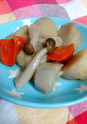里芋・にんじん・しめじの煮物-レシピのメイン写真
