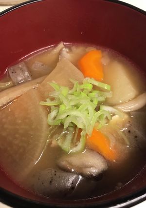 野菜たっぷり☆我が家のトン汁-レシピのメイン写真