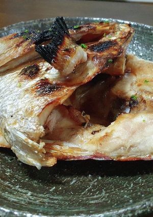 豪華な鯛のアラの焼き漬け-レシピのメイン写真