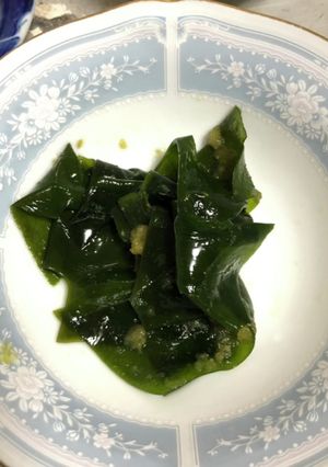 柚子胡椒ポン酢で　お刺身わかめ-レシピのメイン写真
