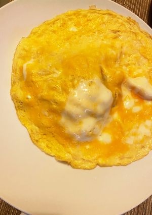 簡単なオムレツ-レシピのメイン写真