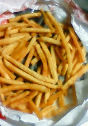 残り物Mフライポテト復活カリポリスナック-レシピのメイン写真