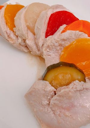 高たんぱく！味噌味鶏ハム(サラダチキン)-レシピのメイン写真