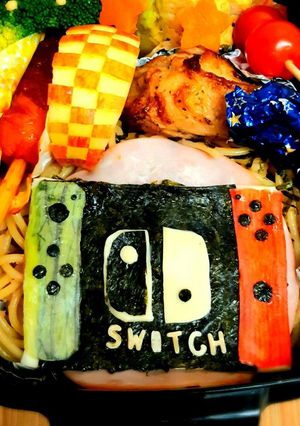 ②キャラ弁スイッチ(switch)弁当★-レシピのメイン写真