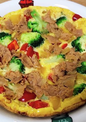 高たんぱくスパニッシュオムレツ-レシピのメイン写真