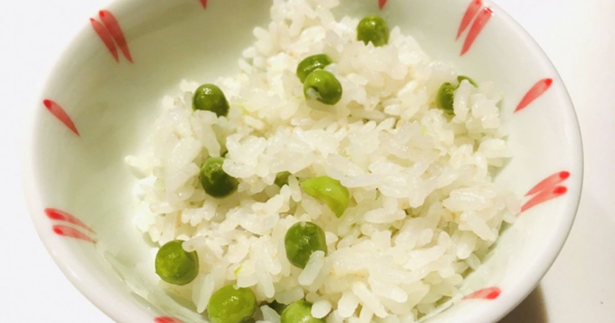 豆ご飯 by mako___ 【クックパッド】 簡単おいしいみんなのレシピが392万品