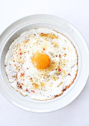 【白身たっぷり目玉焼き（ヌクチャム）】-レシピのメイン写真