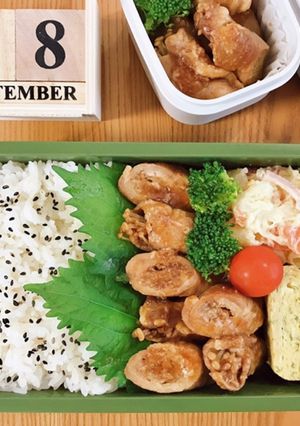 えのきの豚ロース巻き弁当 21/9.28-レシピのメイン写真