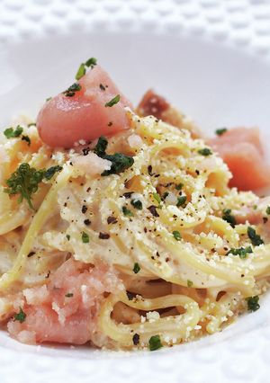 ★ワンパン★明太子クリームパスタ-レシピのメイン写真