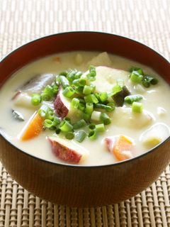 昆布だしの粕汁-レシピのメイン写真