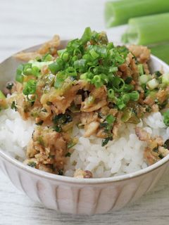 新しょうが鯖ねぎそぼろ【JA福井県】-レシピのメイン写真