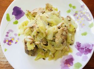 キャベツと鯖水煮缶のレモン蒸し-レシピのメイン写真