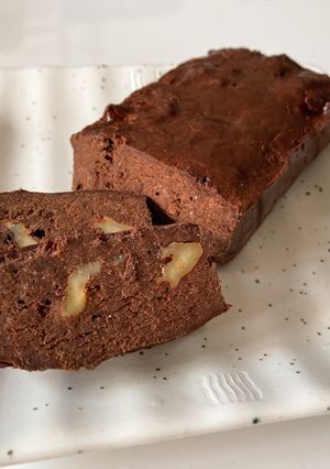 高タンパク低糖質✿くるみのチョコケーキ-レシピのメイン写真