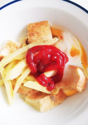 簡単パンとポテトのおやつ-レシピのメイン写真
