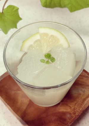 材料3つ！とうがんレモン煮✨コンポート✨-レシピのメイン写真