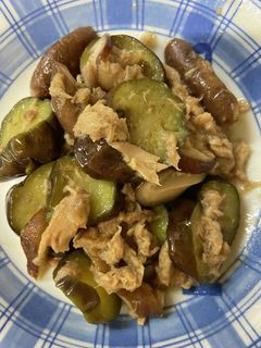 ナスとツナのホットおひたし-レシピのメイン写真