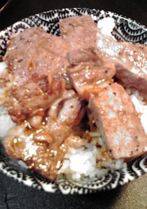 おうちごはん☆ステーキ丼-レシピのメイン写真