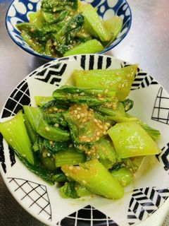 チンゲンサイの胡麻和え-レシピのメイン写真