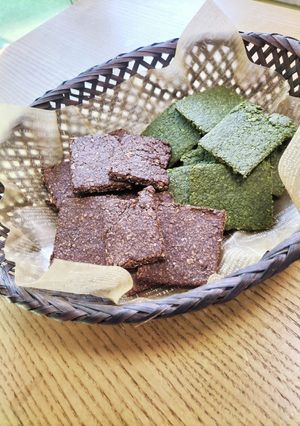 オートミールクッキー(ココア味・抹茶味)-レシピのメイン写真