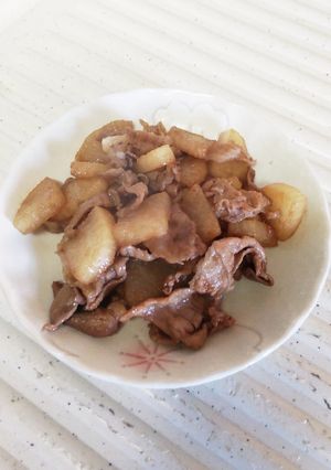 豚肉と大根炒め-レシピのメイン写真