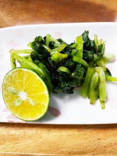 大根葉の漬物☆スダチ☆ご飯が進む^_^-レシピのメイン写真