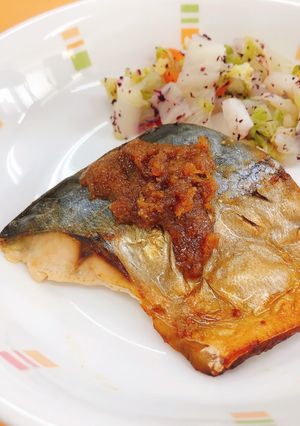 鯖のごまだれ焼き☆給食メニュー-レシピのメイン写真