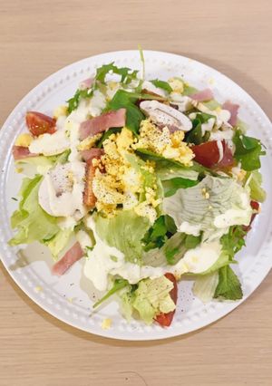 簡単!シーザーサラダ-レシピのメイン写真