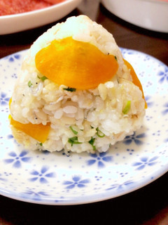 しらすとたくあんのおにぎり-レシピのメイン写真