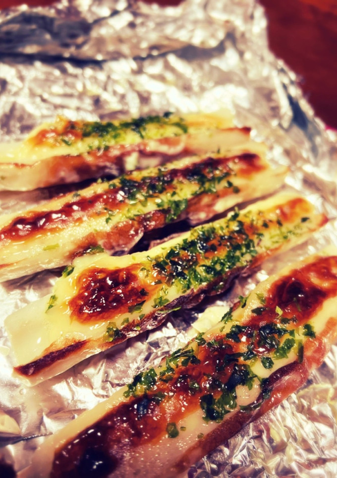 魚焼きグリルで♪ マヨちく青のり-レシピのメイン写真