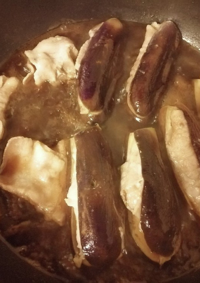 父直伝　なすの豚肉挟み焼き♪-レシピのメイン写真