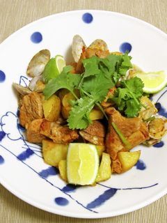 豚肉とアサリのアレンテージョ風-レシピのメイン写真