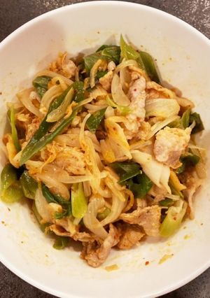 レンジで豚キムチ風煮-レシピのメイン写真