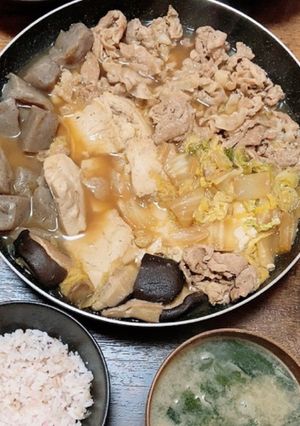 すき焼き風肉豆腐-レシピのメイン写真