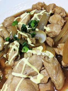 鶏胸肉と玉ねぎの甘酢炒め煮-レシピのメイン写真