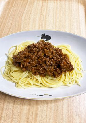 簡単！ケチャップで作るミートソース-レシピのメイン写真