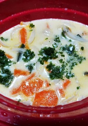 メトレフランセで冷凍ストック野菜のスープ-レシピのメイン写真