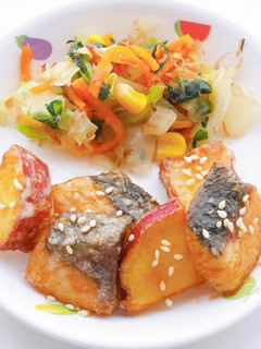魚とさつまいもの甘辛煮レシピ-レシピのメイン写真