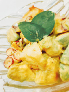 タコの食感good『たこアボカドサラダ』-レシピのメイン写真