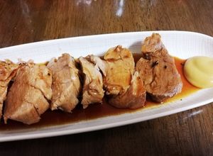豚もも赤身肉のヘルシー茹でこぼし煮豚-レシピのメイン写真