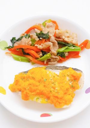 保育園給食もみじ焼きレシピ-レシピのメイン写真