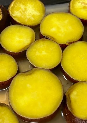 ふかしたおいも♪さつまいも-レシピのメイン写真