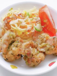 保育園給食のり塩唐揚げレシピ-レシピのメイン写真