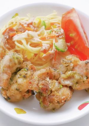 保育園給食のり塩唐揚げレシピ-レシピのメイン写真