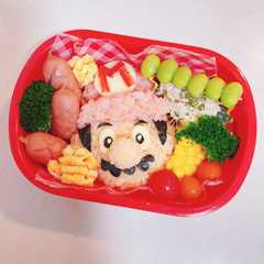 マリオ キャラ弁-レシピのメイン写真