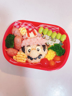 マリオ キャラ弁-レシピのメイン写真