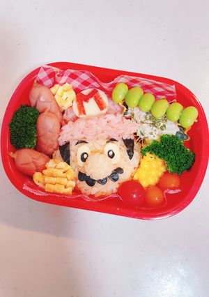 マリオ キャラ弁-レシピのメイン写真