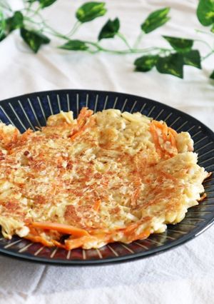 えのきとにんじんのチーズチヂミ-レシピのメイン写真