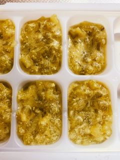 【離乳食中期】茄子と高野豆腐の出汁煮-レシピのメイン写真